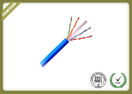 China 23AWG Multi Core Network Fiber Cable , Cat6 Utp Cable With Solid Bare Copper supplier