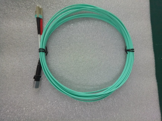 China MTRJ To LC Fiber Optic Patch Cord With OM3 LSZH Jacket For CATV / Access Networks supplier