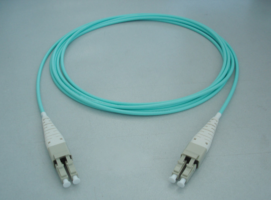 China Fiber Patch Cord LC To LC , Multimode / Single Mode Fibre Patch Leads  supplier
