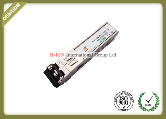 China Hot Pluggable 10G SFP+ BIDI Fiber Optic Transceiver with Metal Enclosure RoHS supplier