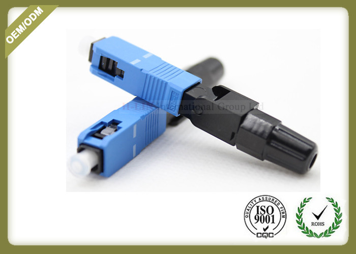 Blue housing Singlemode 3.0 mm 10 pieces LC Fiber Optic Connectors