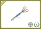 23AWG Network Fiber Cable For Communication , FTP Cat6 Ethernet Cable supplier