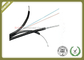 FRP / KFRP Strength Member FTTH drop cable 2 Core SM GJYXFCH with Black or White Jacket supplier