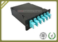 MPO - LC Cold - Roll Steel Fiber Optic Distribution Box 50 / 125 OM3 Load With Patch Panel supplier