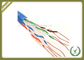 Cat6 Utp Network Fiber Cable Solid Copper Pass Fluke Test 4 Pair 305m supplier