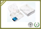 LC SC Duplex Fiber Access Terminal Box White Color With Transparent Cover Lid supplier