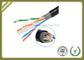Outdoor Cat6 UTP Cable Double Jacket , 305 Meters / Roll Optical Ethernet Cable supplier