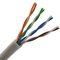 Bare Copper Network Fiber Cable , Solid 4 Pair Cat5e UTP Cable With Orange Color supplier