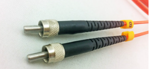 SMA to ST SM Simplex Fiber Optic Patch Cord with LSZH MM Fiber Cable