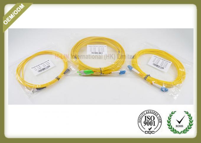 SMA Optical Patch Cord , Simplex / Duplex Fiber Optic Patch Cables