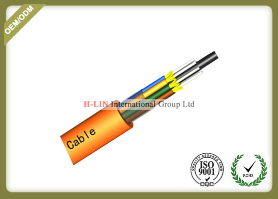 China Multicore Breakout Tight Buffered Indoor Fiber Optic Cable With High Strength Kevlar Yarn Member supplier