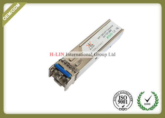 China 1.25Gbps SFP Optical Transceiver Fiber Optic Module With Dual Fiber LC Connector supplier