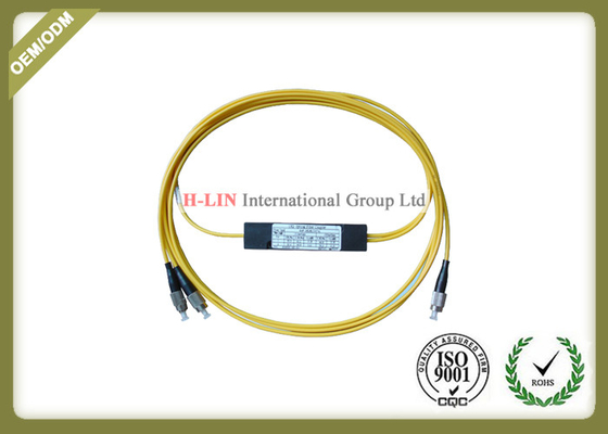 China 1 To 2 Way 4 Way 8 Way Fiber Optical Splitter Dual Window With FC UPC Connector supplier
