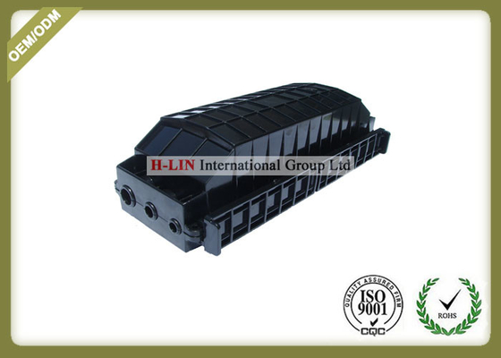 China Rubber Sealing 3 In 3 Out Fosc Fiber Optic Closure , Outdoor Fiber Enclosure  supplier