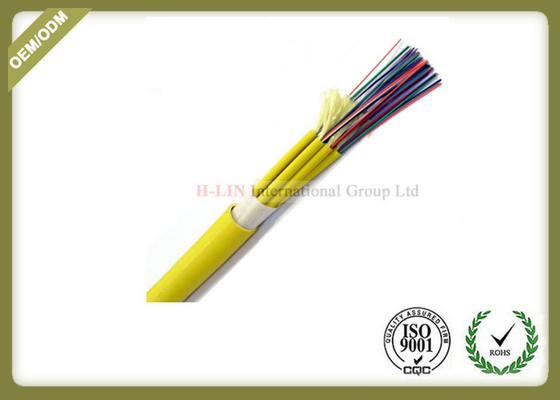 China Indoor Fiber Optic Cable 12core multi-core breakout cable with tight buffer 1km length supplier