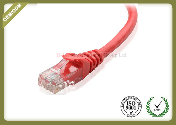 China Professional Category 6 Patch Cable / Ethernet Patch Leads RoHS Material supplier