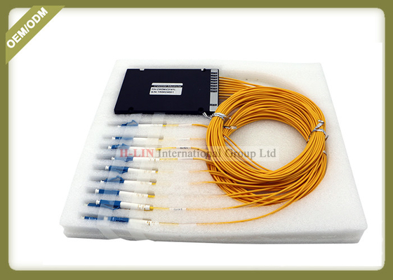 China 1270 - 1610nm Wavelength Fiber Optic Splitter 8 Channe CWDM DWDM Mux supplier