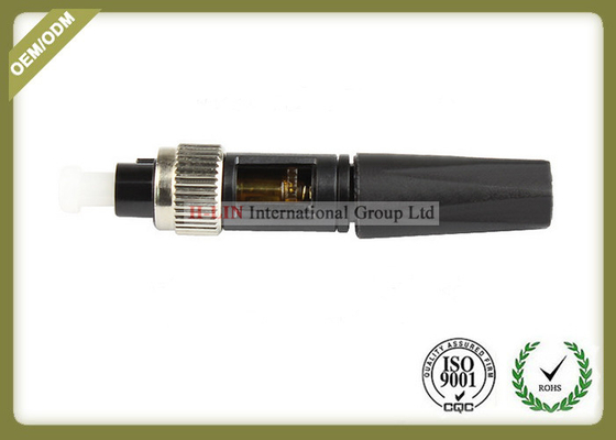 China Pre - Embedded FC / UPC Fiber Fast Connector For FTTH Fiber Optic Drop Cable Patch Cord supplier