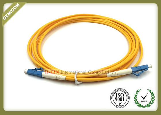 China LC UPC Fiber Optic Patch Cord  High Return Loss For Jumper Connection supplier