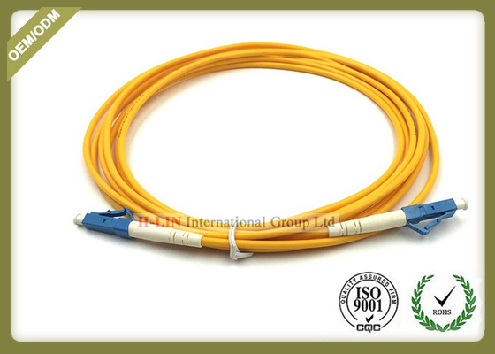 China LC UPC Fiber Optic Patch Cord  High Return Loss For Jumper Connection supplier