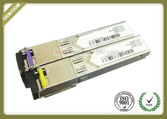 China LC Duplex SFP Fiber Module Transmission Distance 40km With DDM Function supplier