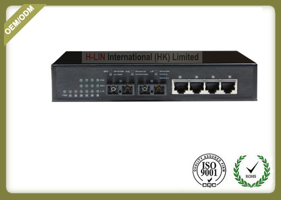 China RJ45 Ethernet Port Fiber Optic Media Converter 10/100/1000M Unmanaged Ethernet Switch supplier