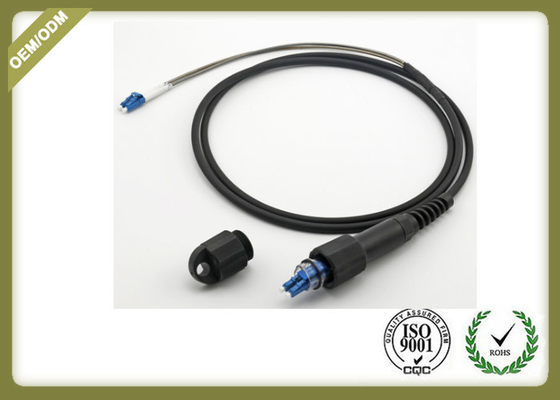 China Fiber Optic Outdoor Patchcord with PDLC to LC connector with 2core 2.0mm outdoor fiber cable supplier