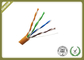 Pure Copper Cat5e UTP Cable For Network ,  24awg Unshielded Twisted Pair Cable supplier