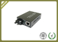 Industrial 10/100M Fiber Optic Media Converter Single Mode Plug And Play Rack Mount supplier