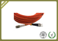 Long Meter Fiber Optic Patch Cord LC - ST Duplex Multimode With LSZH Orange Jacket supplier