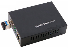 1000M SFP Fiber Media Converter Adopting External Power 1 SFP slot + 1 10/100/1000M RJ45 port supplier