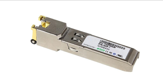 Small Form Pluggable Sfp Transceiver Module With Spring Latch 10base-T 100base Tx supplier