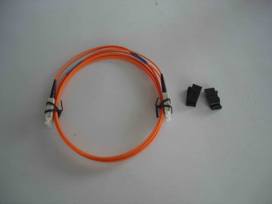 Custom Duplex Multimode SC To SC Fiber Patch Cable , Fiber Optic Jumper Cables supplier
