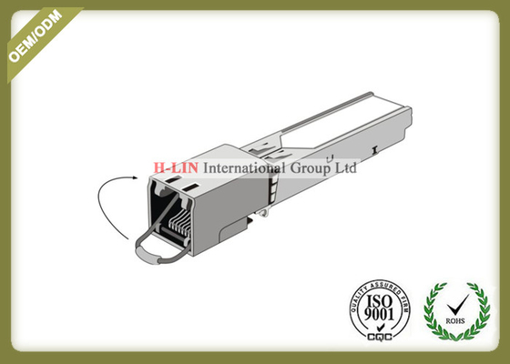 Small Form Pluggable Sfp Transceiver Module With Spring Latch 10base-T 100base Tx supplier