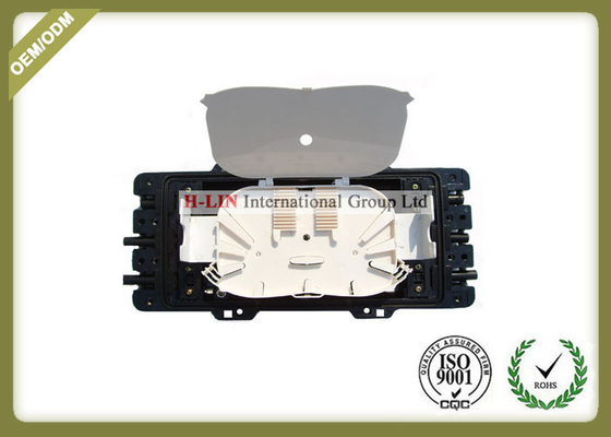 96 Core Horizontal Optical Fiber Joint Closure , Fiber Enclosure Box 2 In 2 Out supplier