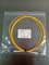 OS2 Fiber Optic Patch Cables , DIN - DIN UPC Simplex Singlemode Optical Fiber Jumper  supplier
