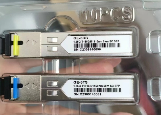 High Performance 1.25Gbps BIDI SFP Fiber Optic Transceiver 20Km ~120km With DDM supplier