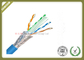 1000ft Cat6 SFTP Network Cable , 23AWG Cat6 Internet Cable With PVC / LSZH Jacket supplier