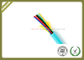 4~12 core fiber optic cable OM3 type GJFJV for indoor cabling with Aqua color supplier