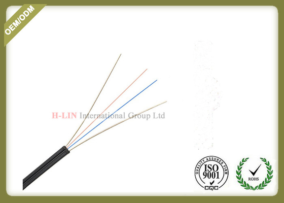 GJXFH FTTH 2 Core Indoor Fiber Optic Drop Cable for home cabling system supplier