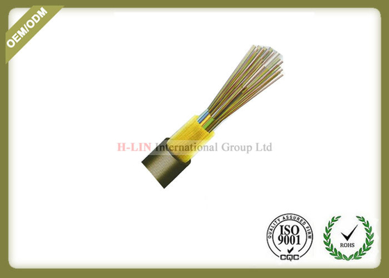 Loose tube stranding GYFTY outdoor fiber optic cable with FRP with armid yarn supplier