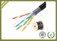 Outdoor Shielded Network Fiber Cable Cat5e UTP Cable 305M 0.5mm Diameter supplier