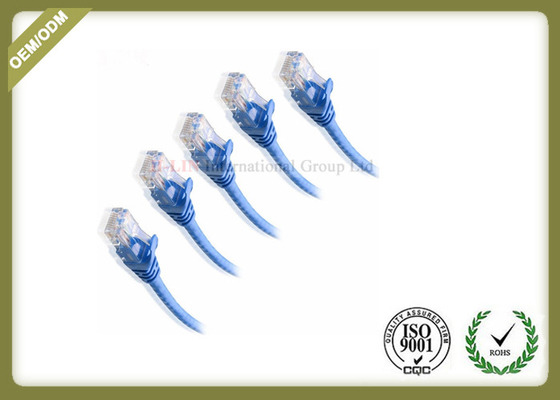 Cat6 UTP Network Patch Cord RJ 45 Connection Pure Copper PE Jacket supplier