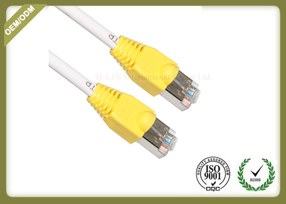 AMP Cat6 STP / FTP Network Patch Cord Solid Bare Copper 4 Pairs With RJ45 Plug supplier