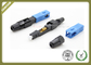 Professional Fiber Optic Accessories SC UPC SM MM Fiber Fast Connector 52~55mm Length supplier