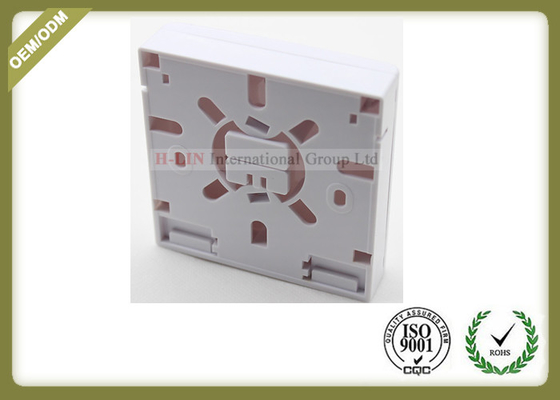 Optical Socket FTTH Distribution Terminal Box Wall Plate Outlets 2 Port supplier