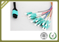 8 / 12 Core Om3 Fiber Optic Cable To LC Termination PVC LSZH Jacket supplier