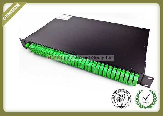 1U 19" Rack Mounted Fiber Optic Splitter Box 1X32 Sigle Mode High Return Loss supplier