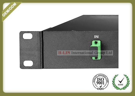 1U 19&quot; Rack Mounted Fiber Optic Splitter Box 1X32 Sigle Mode High Return Loss supplier