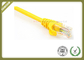 24AWG Cat6e Fiber Patch Cord , Internet Patch Cable Pure Copper Multi Stranding Wire supplier